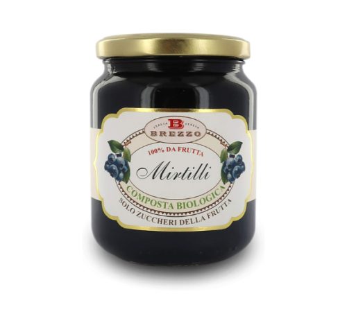 COMPOSTA BIOLOGICA DI MIRTILLI 390 GR