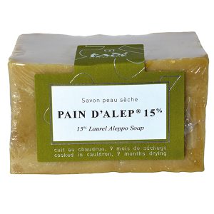 SAPONE DI ALEPPO 15% 210 GR