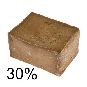 SAPONE DI ALEPPO GREZZO SFUSO 30% 200 GR