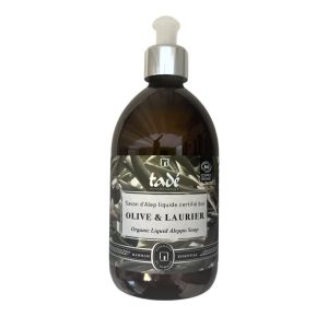 SAPONE DI ALEPPO NERO LIQUIDO COSMOS ORG 500 ML