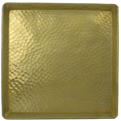 PIATTO OTTONE 25X25 CM