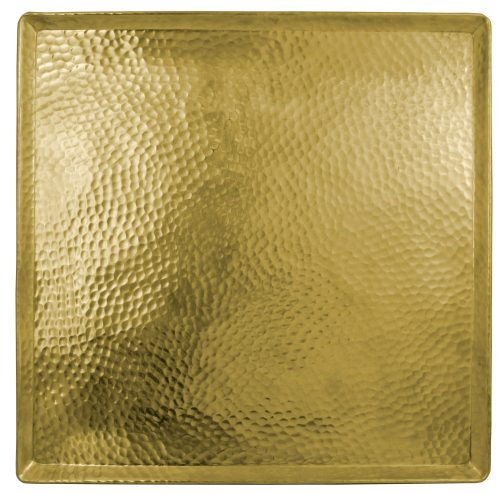 PIATTO OTTONE 40X40 CM