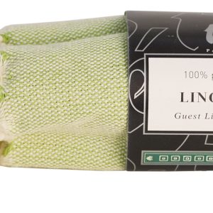 MINI FOUTA PER OSPITI IN COTONE ORGANICO VERDE GELSOMINO