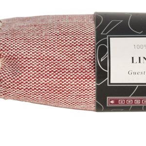 MINI FOUTA PER OSPITI IN COTONE ORGANICO ROSA