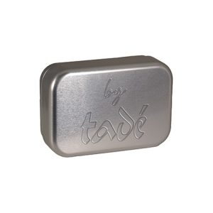 PORTA SAPONE IN ALLUMINIO 10x6,5xH3,5 CM
