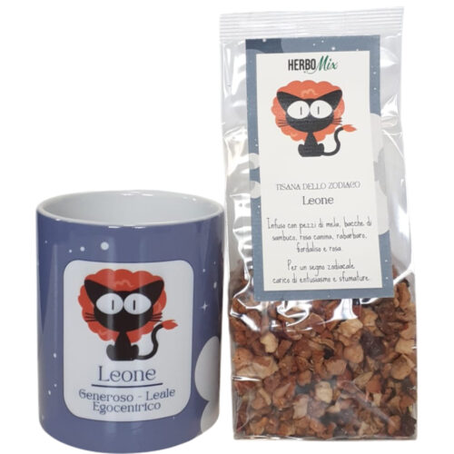 TAZZA MUG + TISANA LEONE