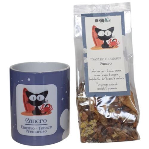 TAZZA MUG + TISANA CANCRO