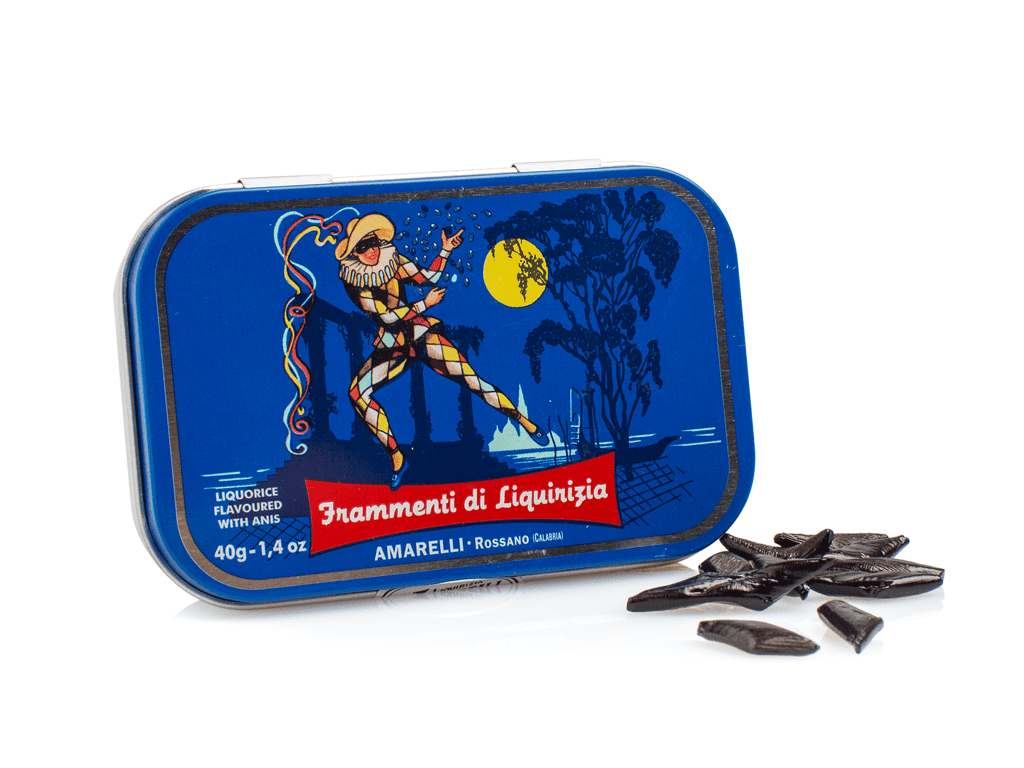 ARLECCHINO - ROMBETTI ALL'ANICE - SCATOLA LATTA 12X40 GR