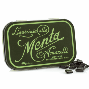 GREEN FAVETTE LIQUIRIZIA MENTA SCATOLA LATTA 12X40 GR
