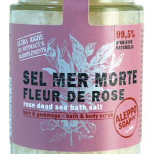 SALE DEL MAR MORTO PETALI DI ROSA 300 GR