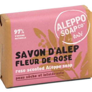 SAPONE D'ALEPPO PETALI DI ROSA 100 GR
