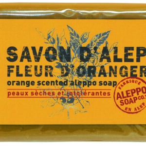 SAPONE DI ALEPPO FIORI DI ARANCIO 100 GR
