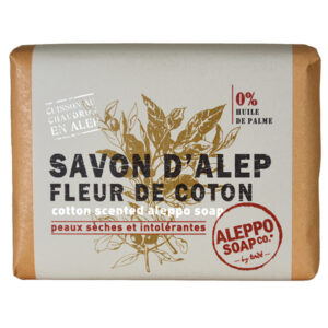 SAPONE DI ALEPPO FIORI DI COTONE 100 GR