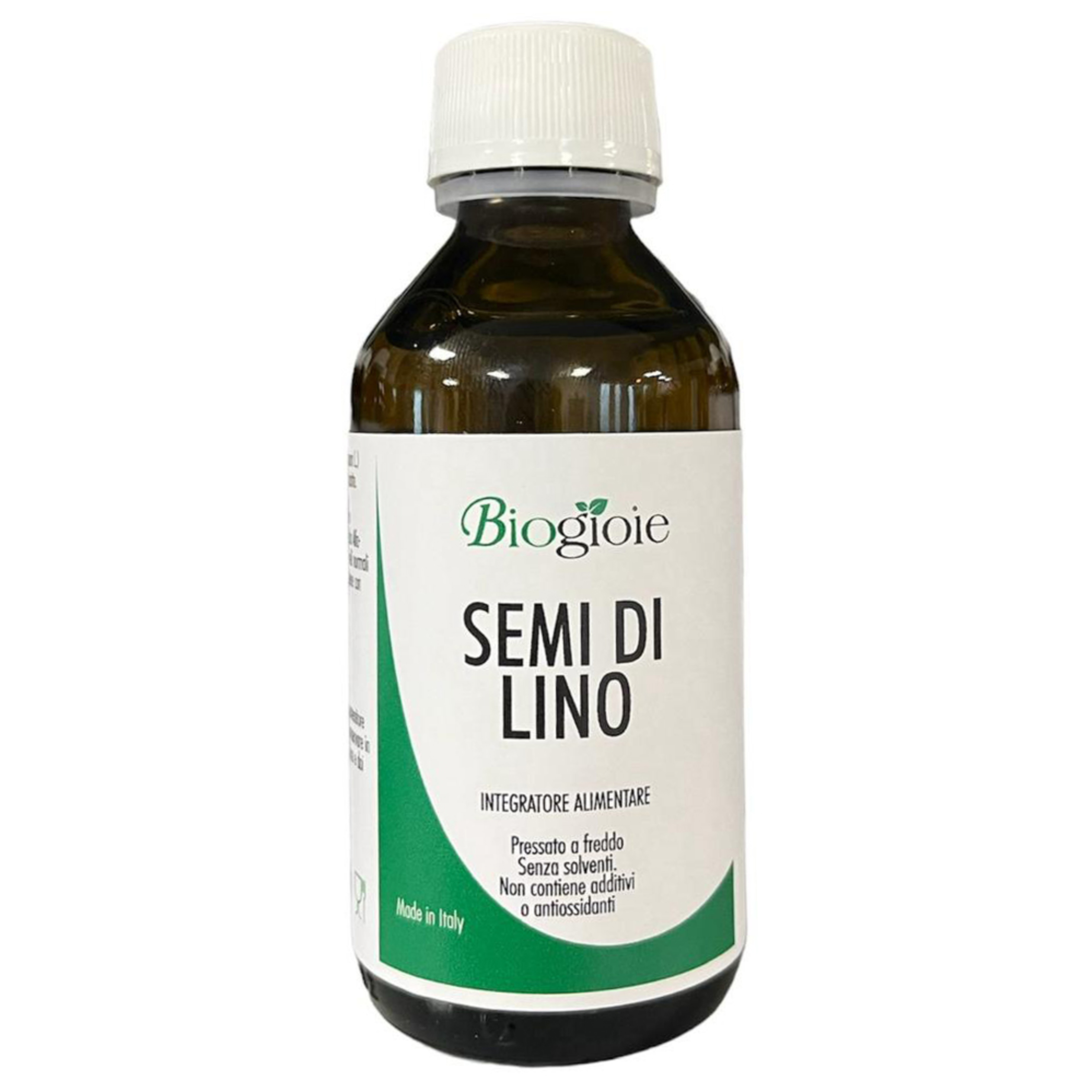 BIOGIOIE OLIO DI SEMI DI LINO 100 ML (USO ALIMENTARE E USO COSMETICO)