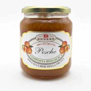 COMPOSTA BIOLOGICA DI PESCHE 390 GR