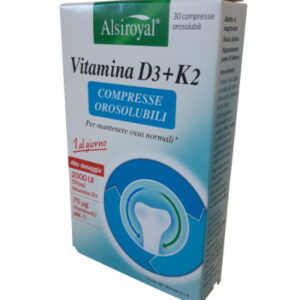 VITAMINA D3 + K2 30 COMPRESSE OROSOLUBILI