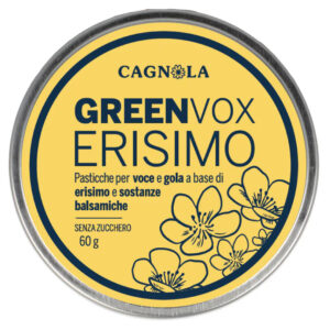 PASTICCHE GREENVOX ERISIMO VOCE E GOLA 60 GR.