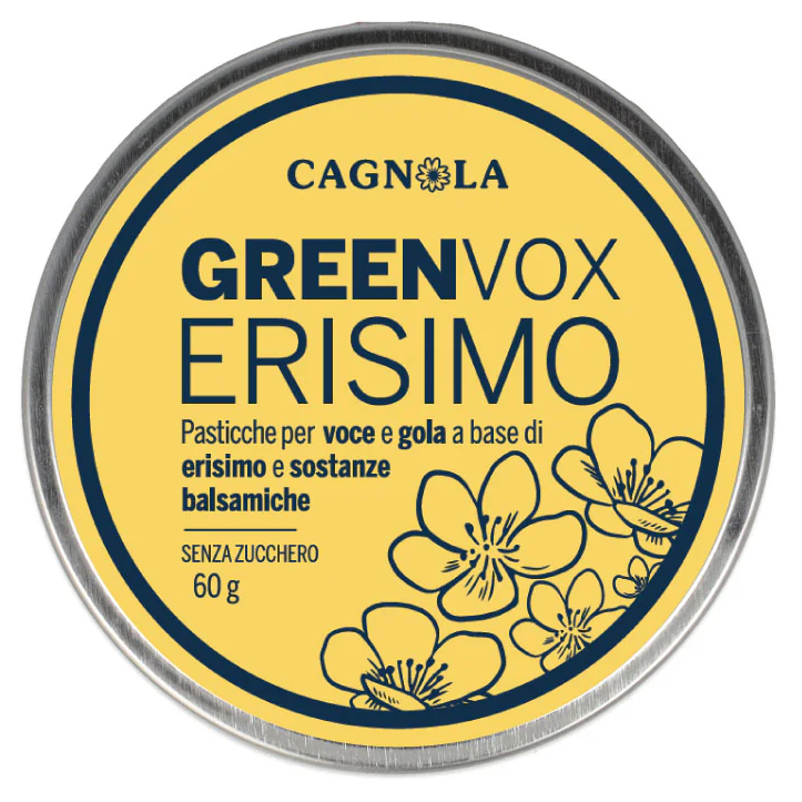 PASTICCHE GREENVOX ERISIMO VOCE E GOLA 60 GR.