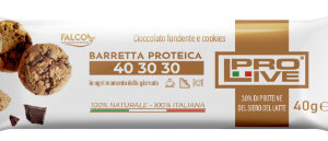 PROLIVE CIOCCOLATO FONDENTE E COOKIES 40 GR
