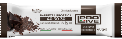 PROLIVE CIOCCOLATO FONDENTE 40 GR