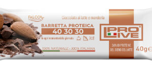 PROLIVE CIOCCOLATO AL LATTE E MANDORLA 40 GR
