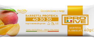 PROLIVE CIOCCOLATO BIANCO E MANGO 40 GR