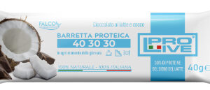 PROLIVE CIOCCOLATO AL LATTE E COCCO 40 GR