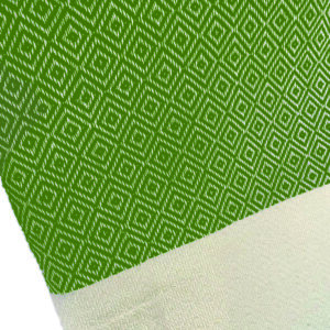 Telo Fouta Jacquard Corfù Verde 100x200cm 550g