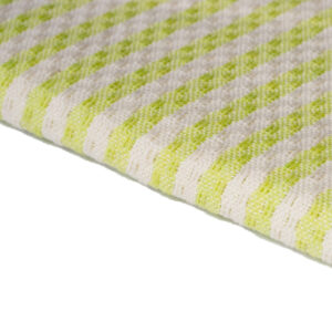 Telo Fouta riga larga Positano Pistacchio 100x200cm 380g