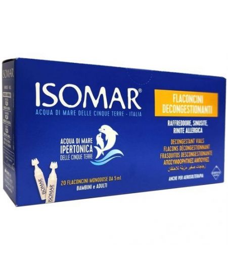 ISOMAR DECONGESTIONANTE - 20 FLACONCINI IPERTONICI 5 ML