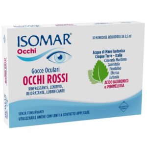 ISOMAR OCCHI ROSSI - 10 MONODOSE DA 0,5 ML