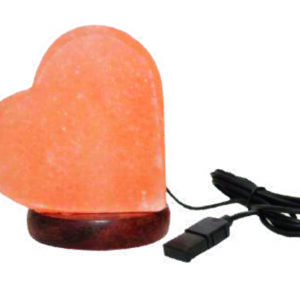 LAMPADA USB SALE HIMALAYANO CUORE