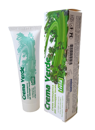CREMA VERDE MASSAGGIO RISCALDANTE 50 ML