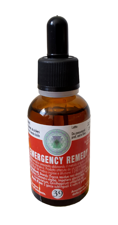 FIORI DI BACH CROMO BIO 39 EMERGENCY REMEDY 30 ML