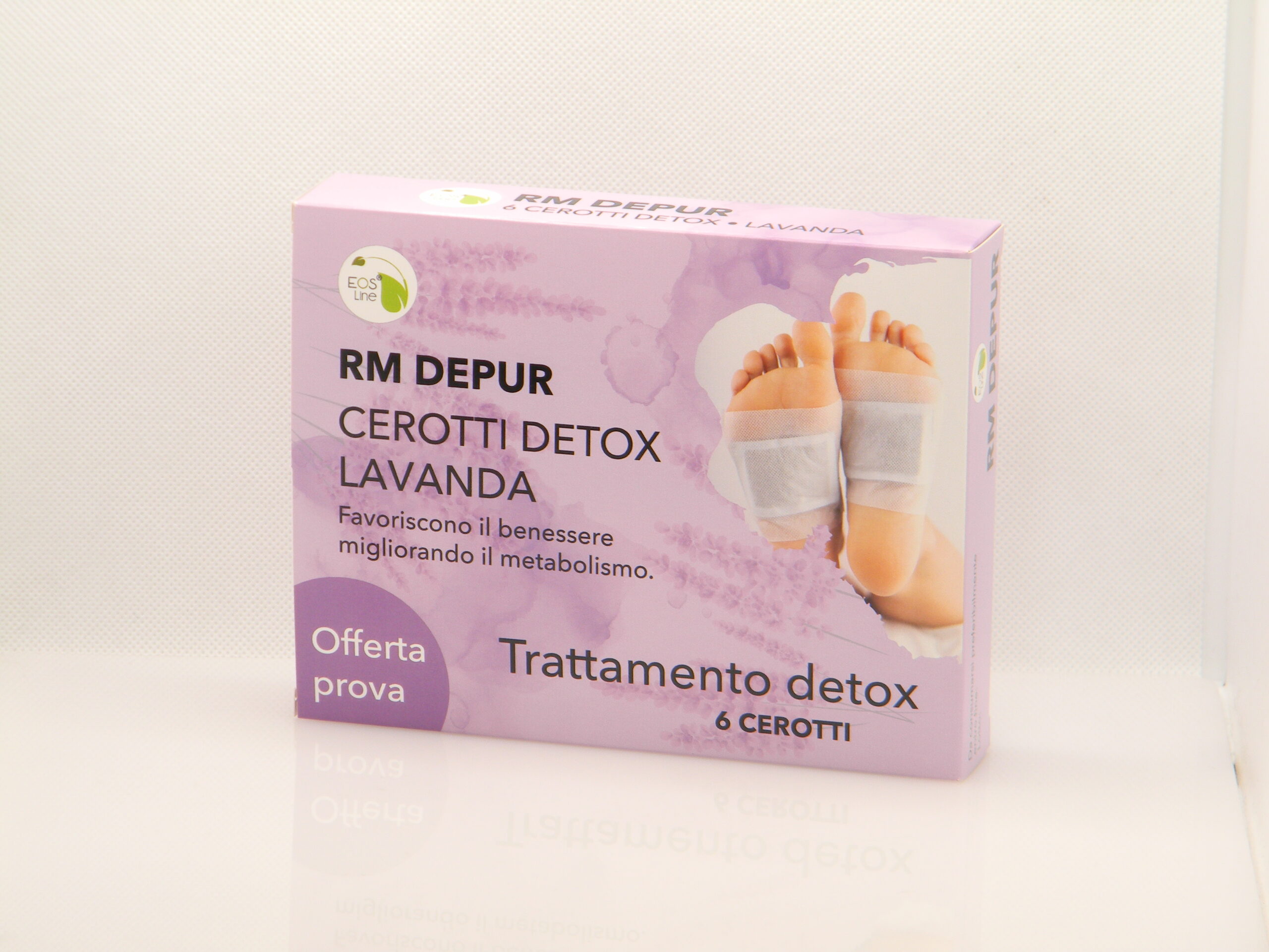 RM DEPUR LAVANDA 6 CEROTTI