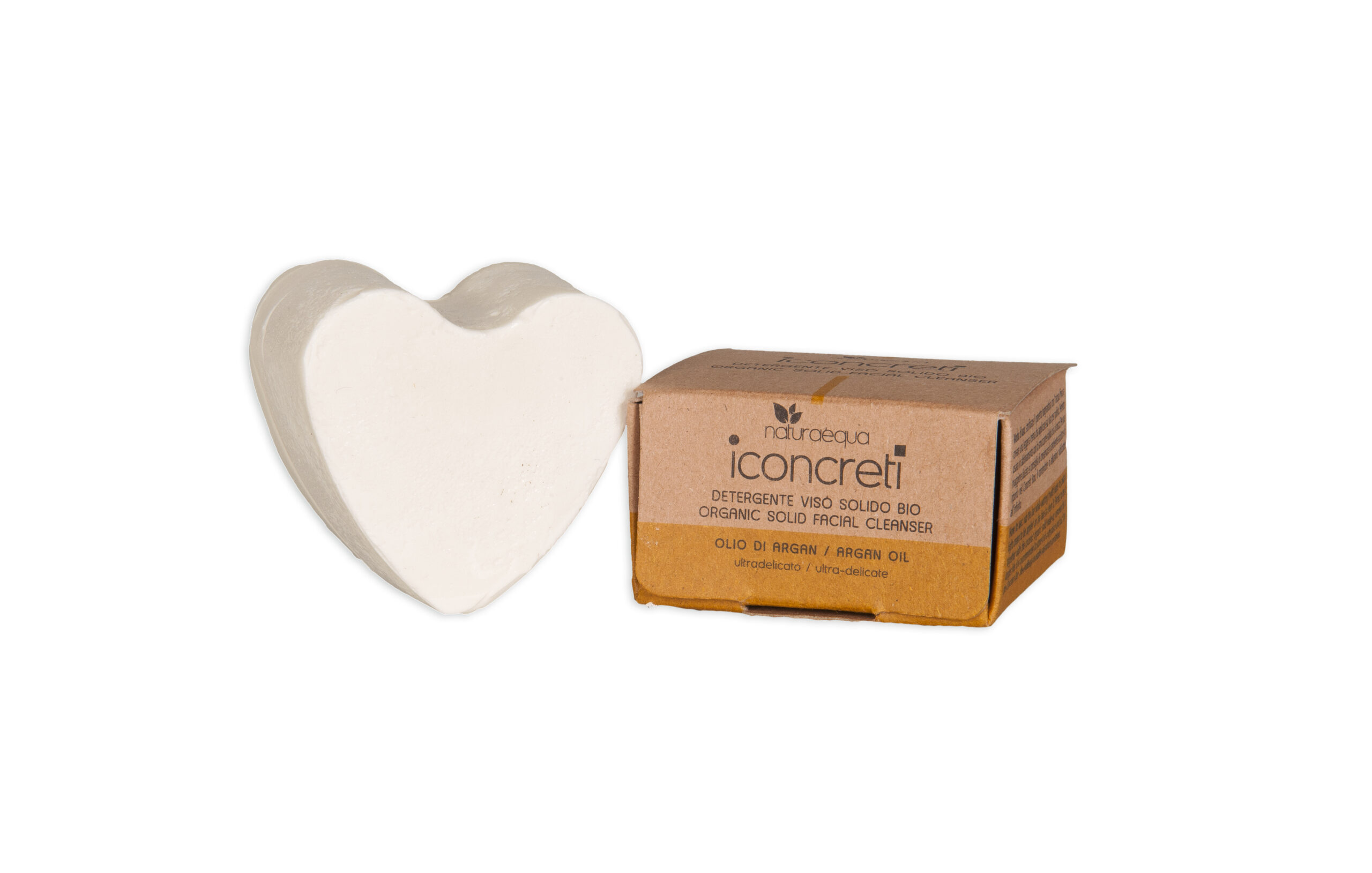 ICONCRETI DETERGENTE VISO SOLIDO BIO OLIO DI ARGAN 60 GR