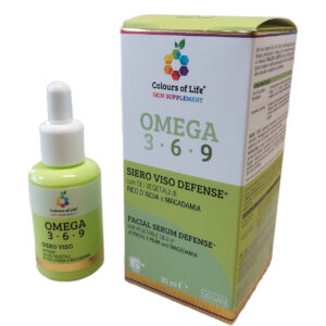Siero Viso Omega 3.6.9, 30 ml - Longevità