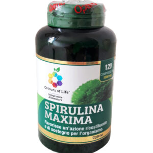 Spirulina Maxima, 120 compresse, 1000 mg