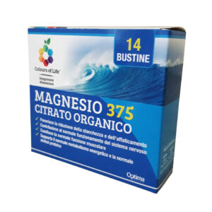Magnesio 375 Citrato Organico - 14 bustine
