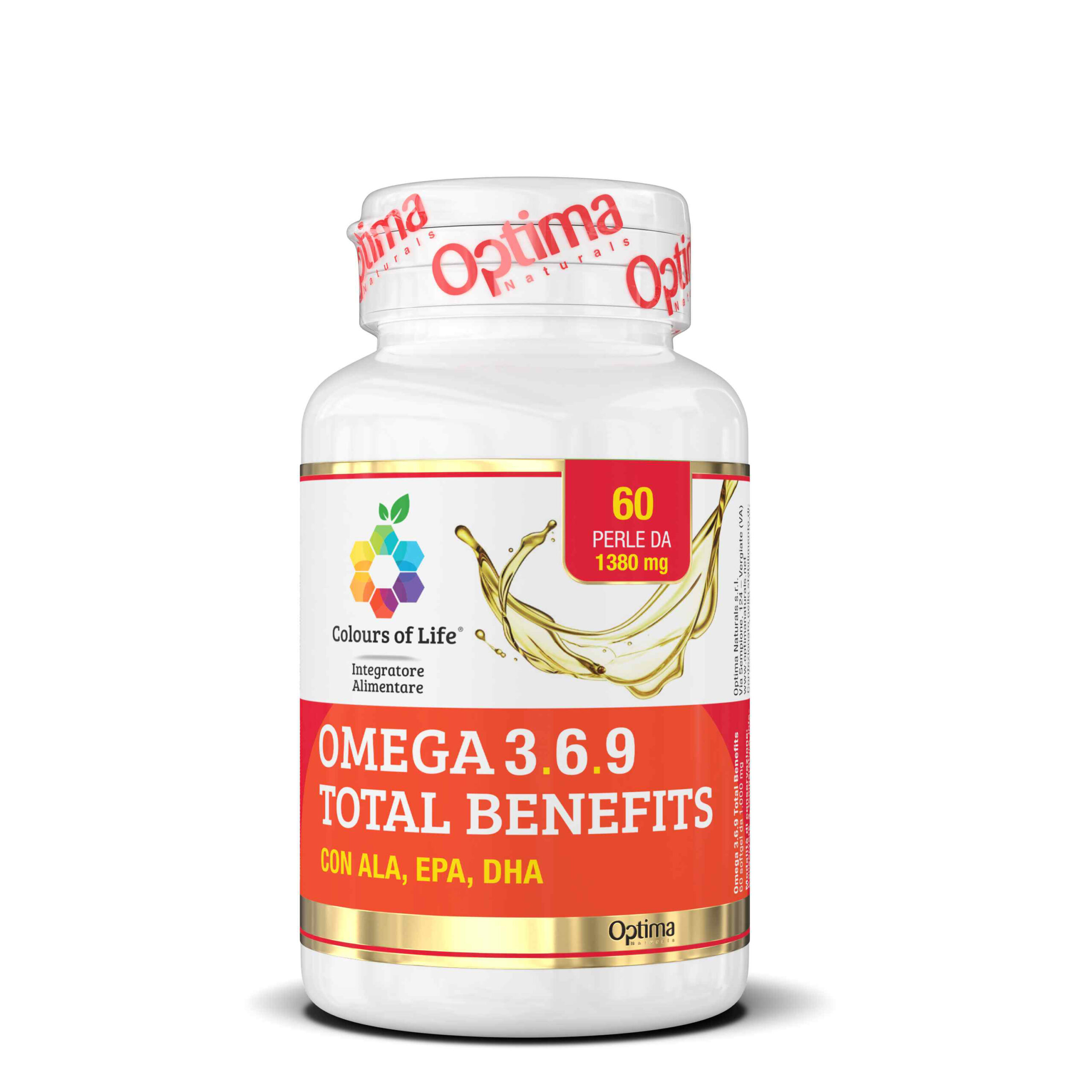 Omega 3-6-9 Total Benefits, 60 softgel, 1387,6 mg