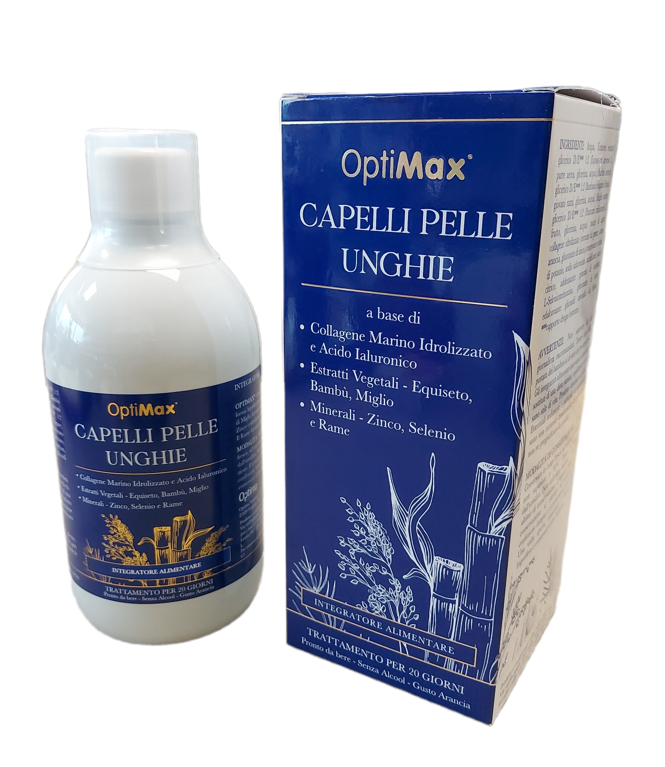 Optimax Capelli Pelle Unghie, 500 ml (IN ESAURIMENTO)