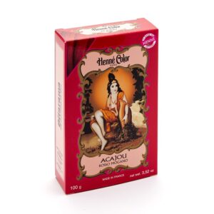 HENNÈ POLVERE ROSSO MOGANO - ACAJOU 100 GR
