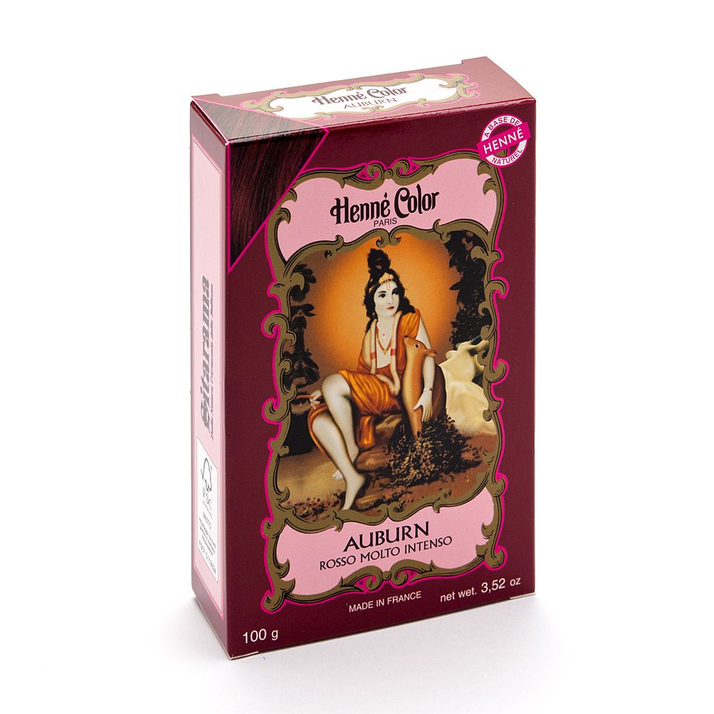 HENNÈ POLVERE ROSSO MOLTO INTENSO - AUBURN 100 GR