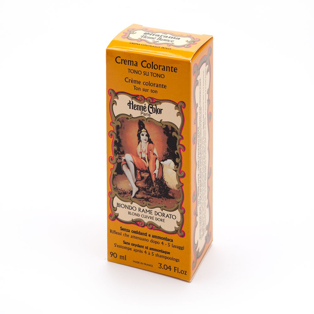 HENNÈ NUANCE CREMA BIONDO RAME DORATO - BLOND CUIVRE DORE' 90 ML