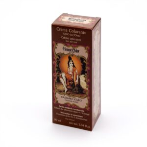 HENNÈ NUANCE CREMA CASTANO SCURO - CHATAIN FONCE' 90 ML
