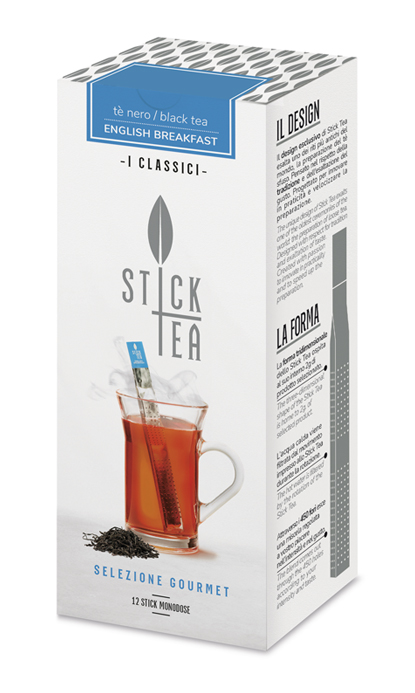 CLASSICO STICK TÈ NERO ENGLISH BREAKFAST 12 STICK - 2 GR (IN ESAURIMENTO)