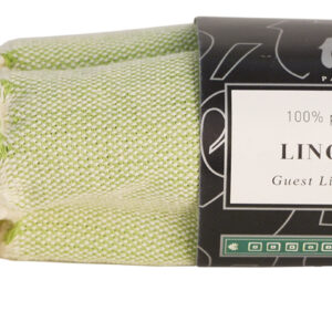 MINI FOUTA PER OSPITI IN COTONE ORGANICO VERDE GELSOMINO