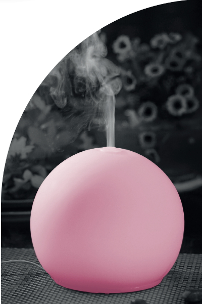 MERCURY DIFFUSORE IN VETRO PER AROMI LUCE MULTICOLORE