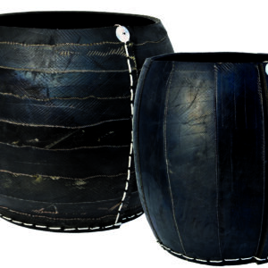 SET 2 CANESTRI COLLEZIONE ZEBRA DIAM. 35 CM