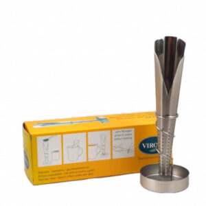 FILTRO IN ACCIAIO CON PORTAFILTRO (IN ESAURIMENTO)